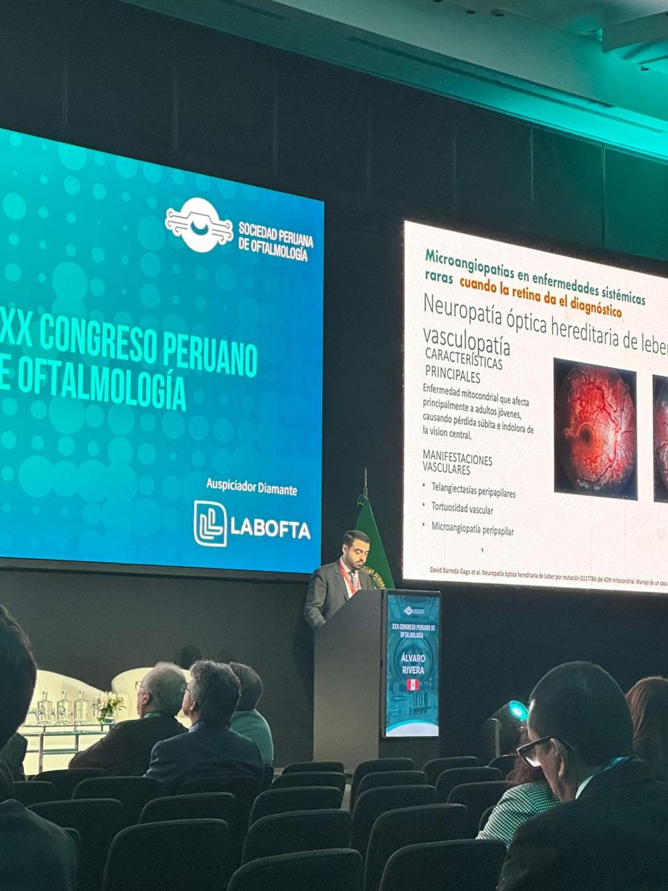 Ponencia en el XXX Congreso Peruano de Oftalmología